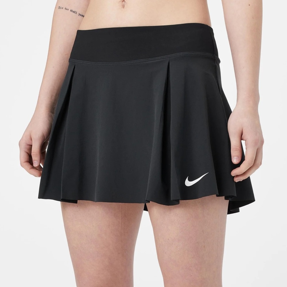 Nike Black Team Club Tennis Skirt